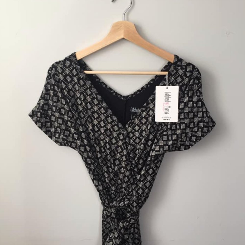 Latched Mama Nursing Jumpsuit/Romper